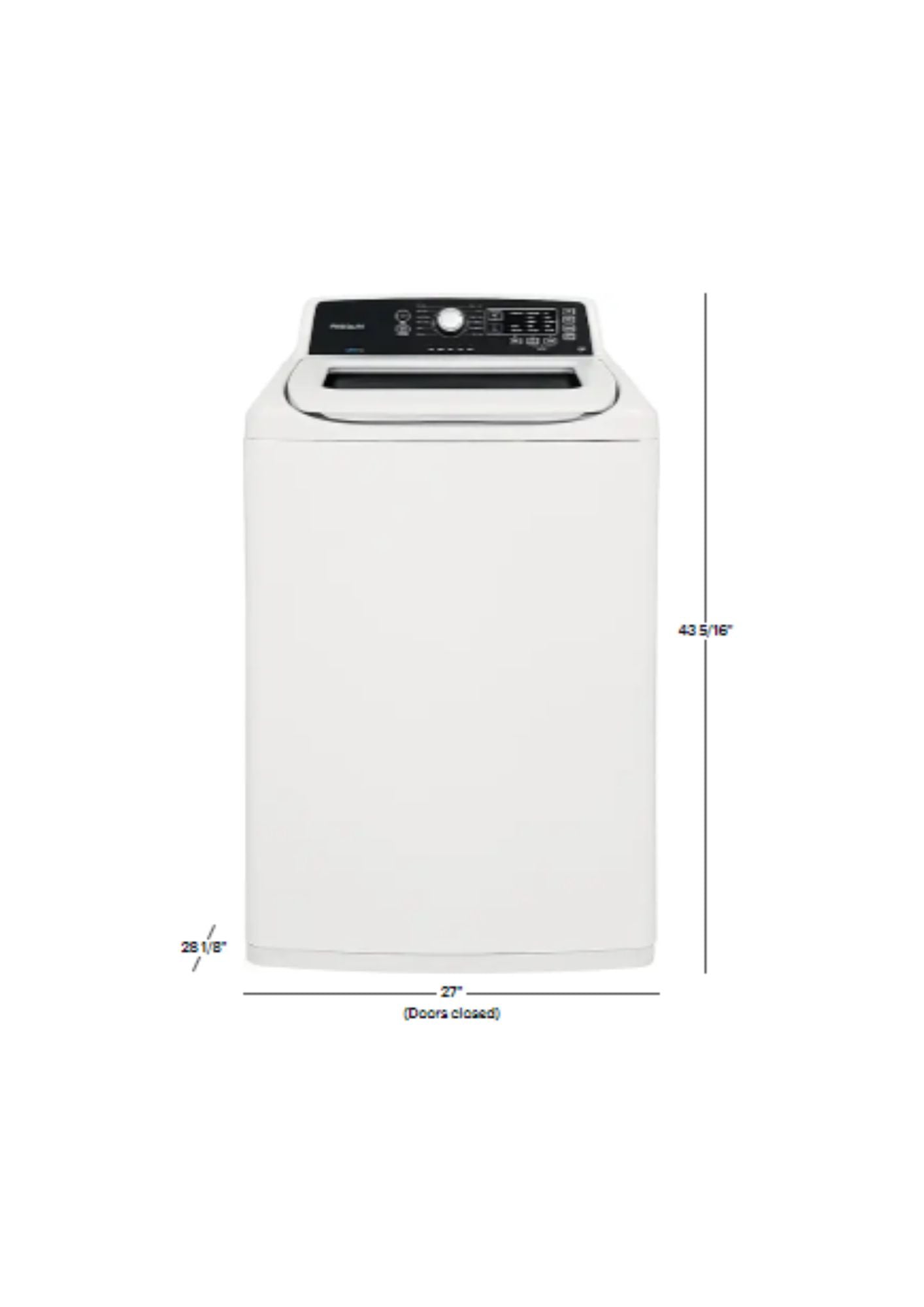 FRIGIDAIRE WASHER TOP LOAD (WHITE) (FFTW4120SW) HIGH EFFICIENCY