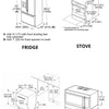 BOSCH SET OPEN BOX (N10) FRIDGE + STOVE + MICROWAVE + DISHWASHER (STAINLESS STEEL)