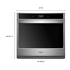 WHIRLPOOL OVEN 27" SMART SINGLE ELECTRIC WALL OVEN (WOS72EC0H)