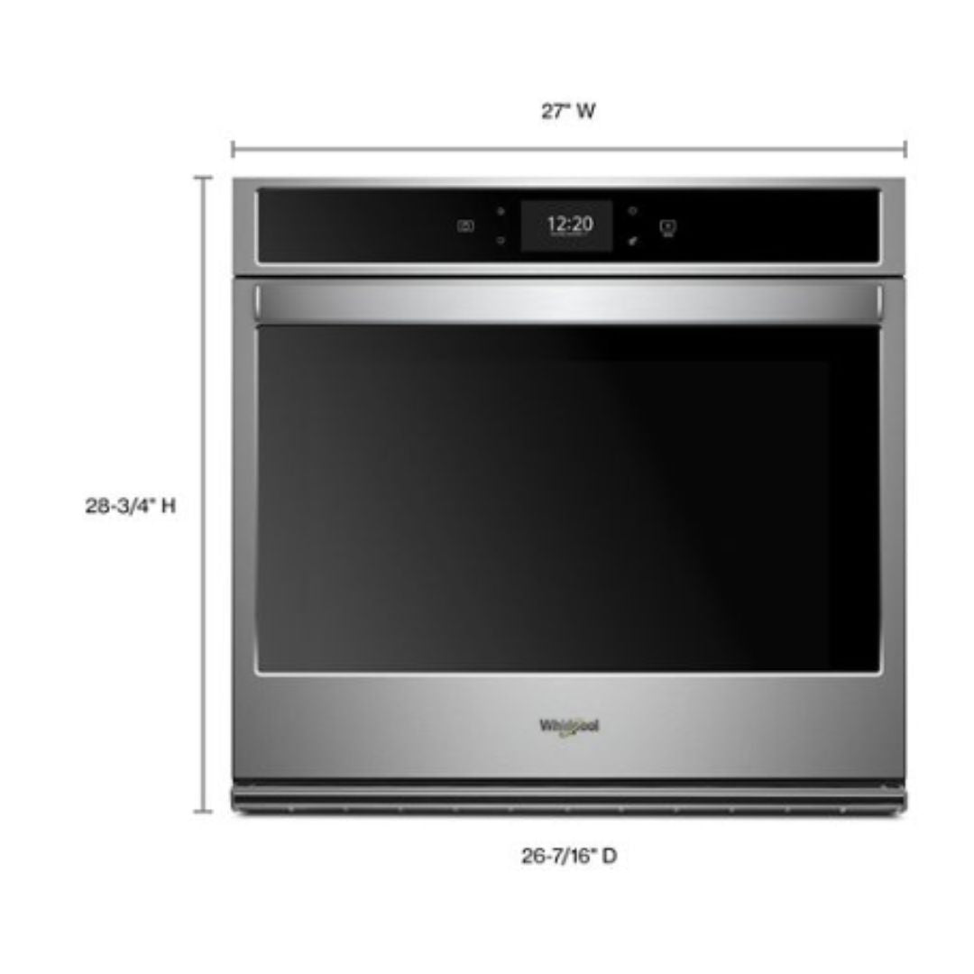 WHIRLPOOL OVEN 27" SMART SINGLE ELECTRIC WALL OVEN (WOS72EC0H)