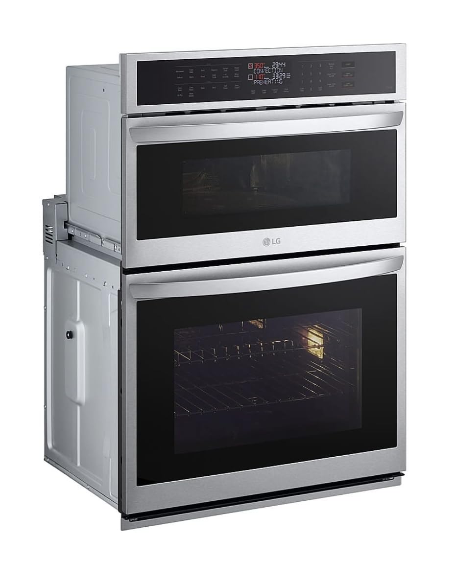 BRAND NEW (LWC3063ST) 1.7/4.7 cu. ft. Smart Wi-Fi Enabled Combination Double Wall Oven