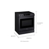 BRAND NEW SAMSUNG STOVE (NE63T8711SG) 6.3 cu ft. Smart Slide-in Electric  Range with Smart Dial & Air Fry in Black Stainless Stee