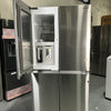 SAMSUNG FRIDGE OPEN BOX
(RF29A9671SR) 29 cu. ft. Smart 4-Door Flex™ Refrigerator with Beverage Center and Dual Ice Maker (Stainless Steel)