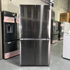 SAMSUNG FRIDGE OPEN BOX (RF29A9671SG) 29 cu. ft. Smart 4-Door Flex™ Refrigerator with Beverage Center and Dual Ice Maker (Black Stainless Steel)