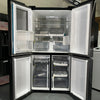 SAMSUNG FRIDGE OPEN BOX (RF29A9671SG) 29 cu. ft. Smart 4-Door Flex™ Refrigerator with Beverage Center and Dual Ice Maker (Black Stainless Steel)