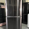 SAMSUNG FRIDGE OPEN BOX
(RF29A9071SG) 29 cu. ft. Smart 4-Door Flex™ Refrigerator with AutoFill Water Pitcher and Dual Ice Maker (Black Stainless Steel)