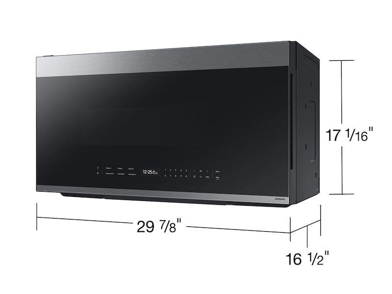 Samsung BESPOKE Over-the-Range Microwave – 2.1 cu. ft. (Fingerprint Resistant Stainless Steel)