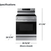 SAMSUNG SET OPEN BOX (N03) FRIDGE + STOVE + MICROWAVE (STAINLESS STEEL)