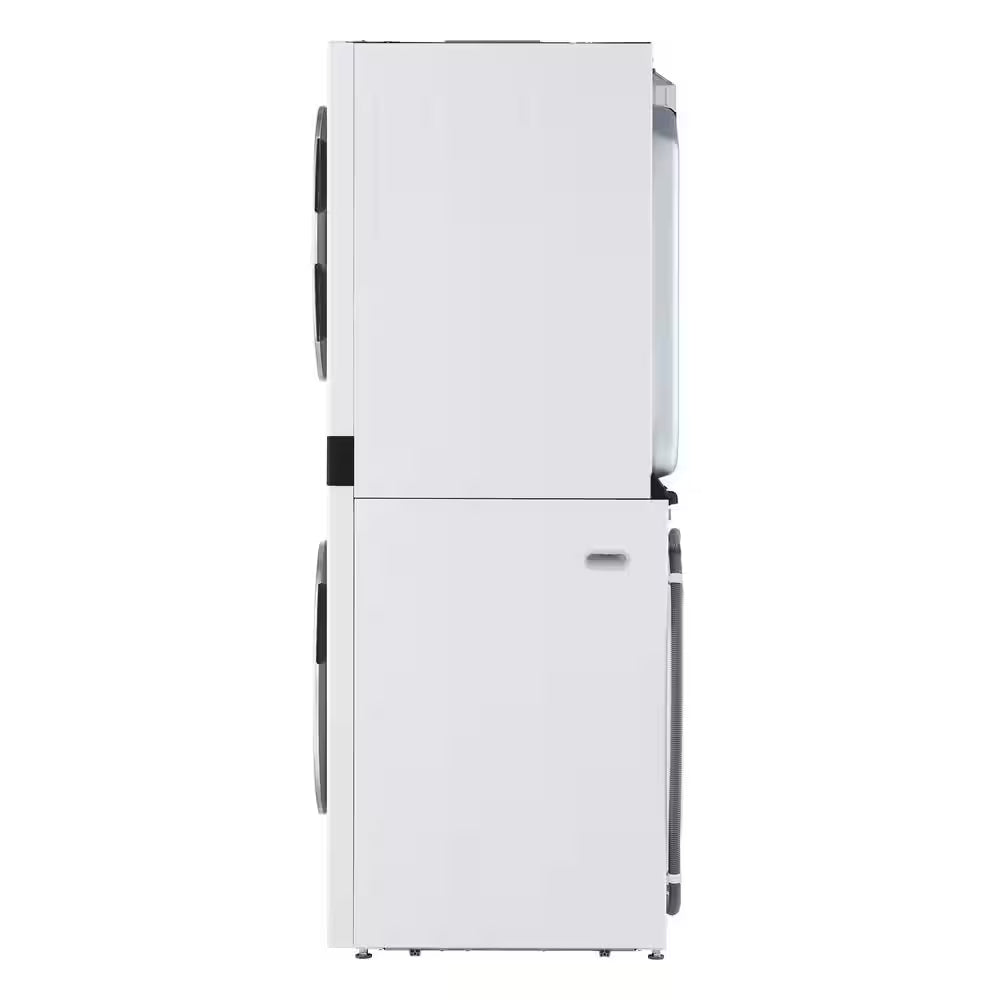 LG WASHER AND DRYER SMART TOWER (WKEX200HBA)  with Center Control™ 4.5 cu. ft. Front Load Washer and 7.4 cu. ft. Dryer