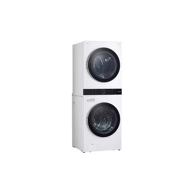 LG WASHER AND DRYER SMART TOWER (WKEX200HBA)  with Center Control™ 4.5 cu. ft. Front Load Washer and 7.4 cu. ft. Dryer