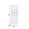 GE Unitized Spacemaker® 3.8 cu. ft. Capacity Washer
