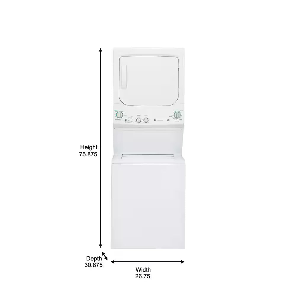 GE Unitized Spacemaker® 3.8 cu. ft. Capacity Washer
