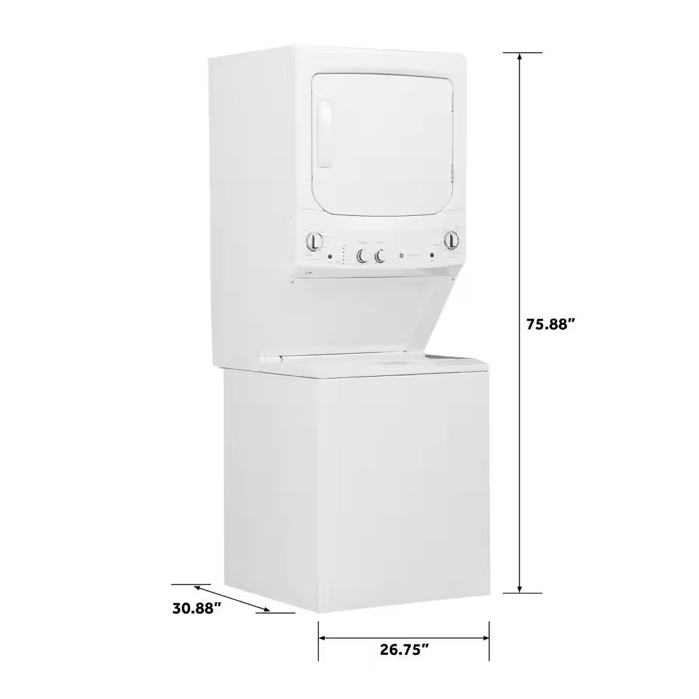 GE Unitized Spacemaker® 3.8 cu. ft. Capacity Washer